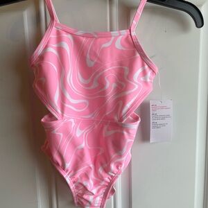 Kids Pink Swirl Swimwear- old Navy 5 NWT
